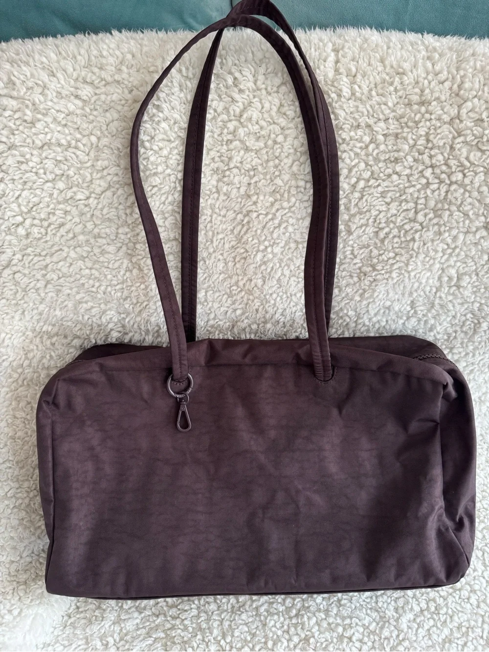 Chocolate Plum Medium Bowler Bag Baggu